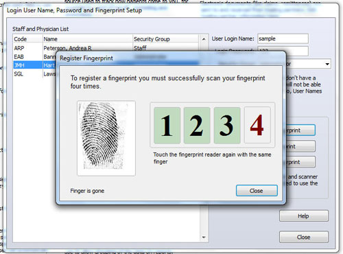 fingerprint sfg demo fingerprint sfg demo